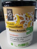 Muesli Croustillant Banane Amande