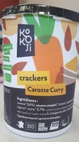 Crackers Carotte Curry