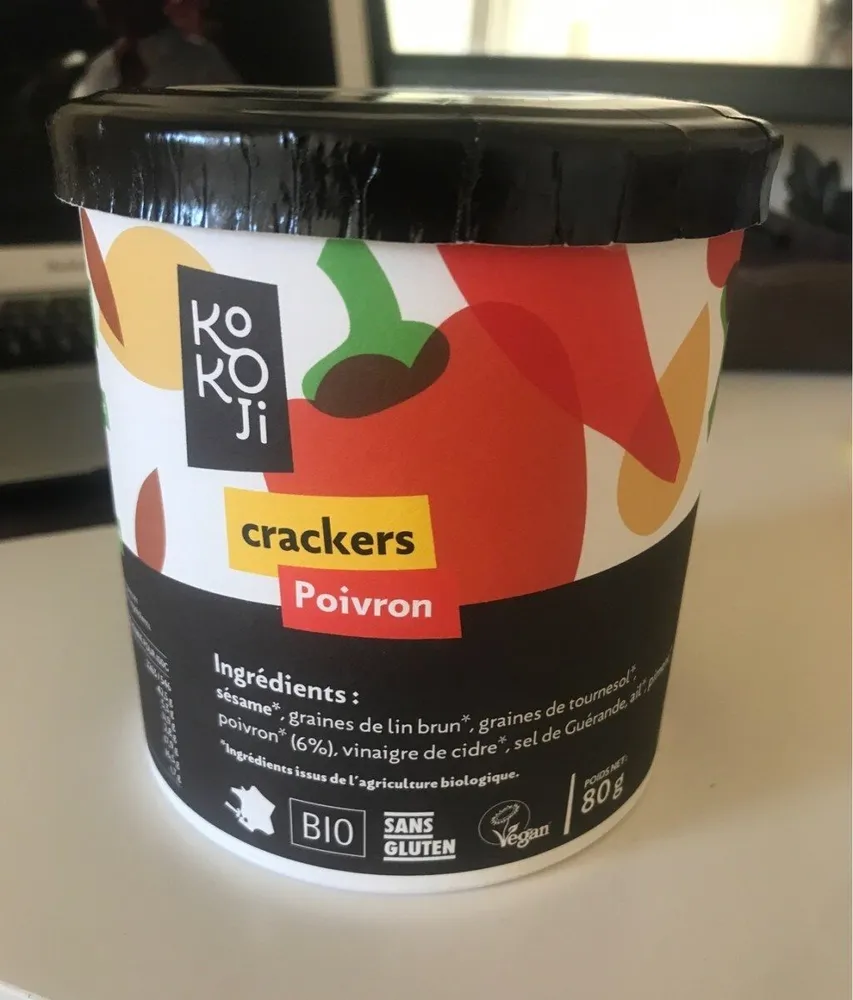 Crackers poivron