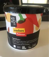 Crackers poivron