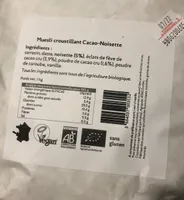 Muesli croustillant Cacao-Noisette