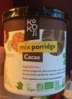 Mix porridge cacao