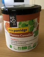 Mix porridge pomme canelle