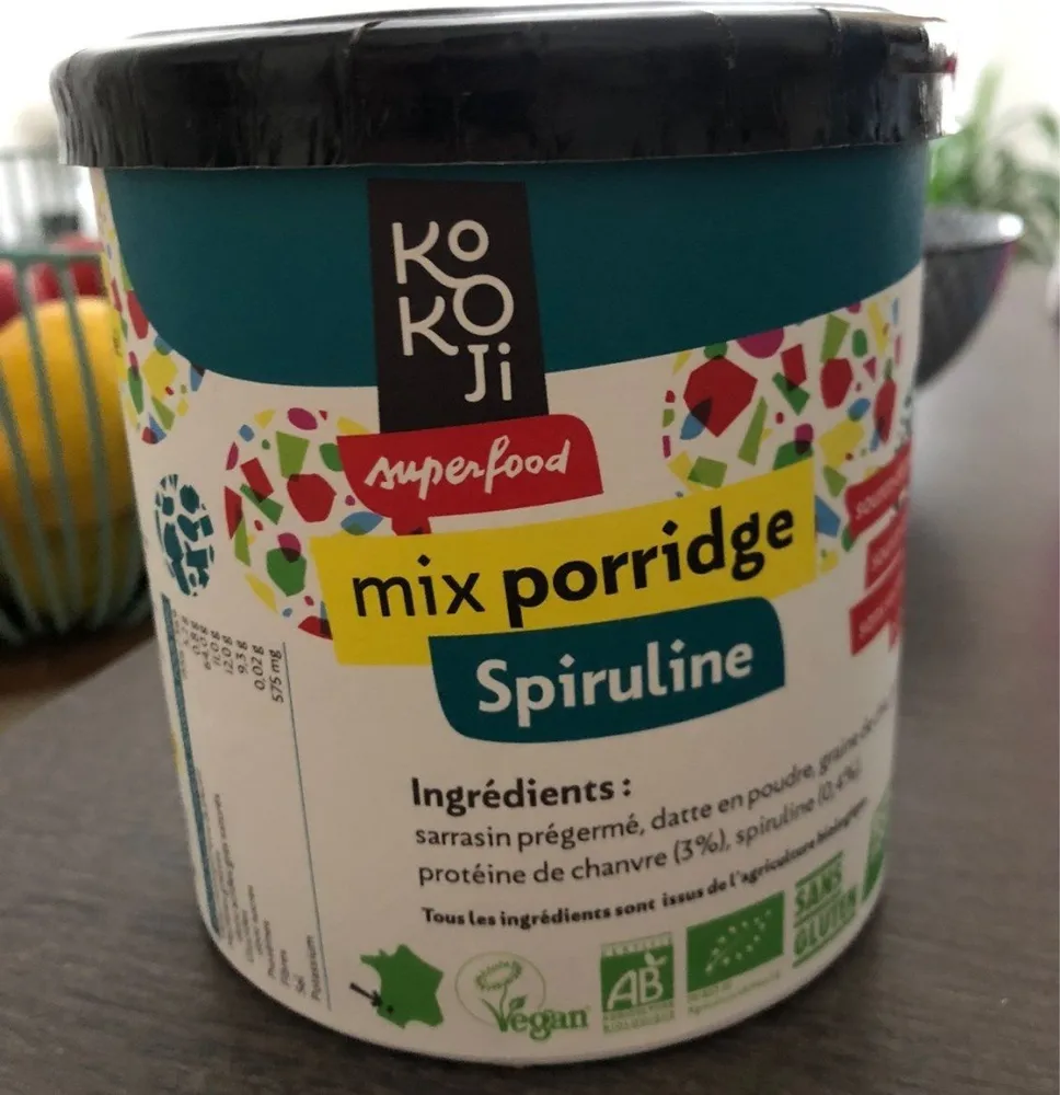 Mix Porridge Spiruline