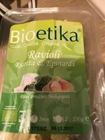 Ravioli ricotta et epinards