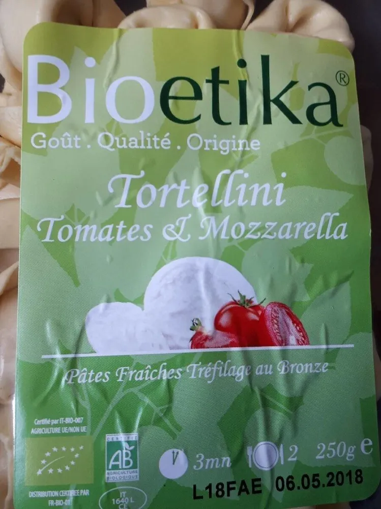 Tortellini tomates et mozzarella