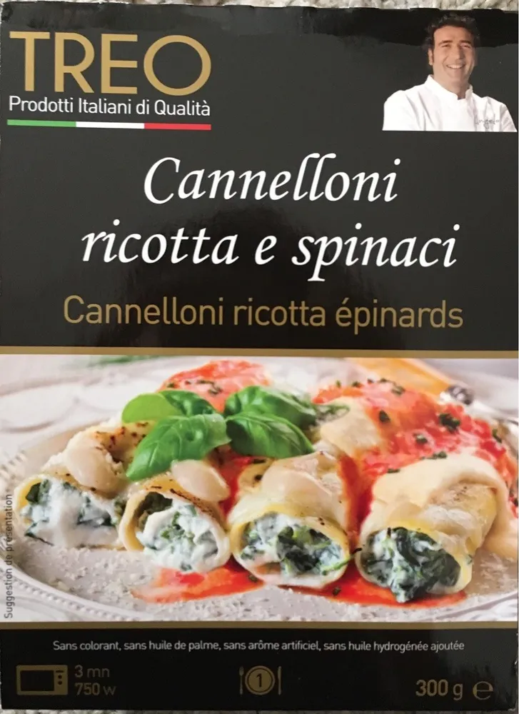 Cannelloni ricotta e spinaci