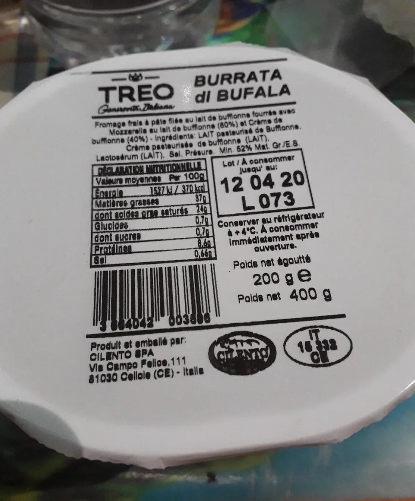 Burrata di Bufala