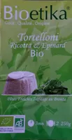 Tortelloni ricotta et épinards bio