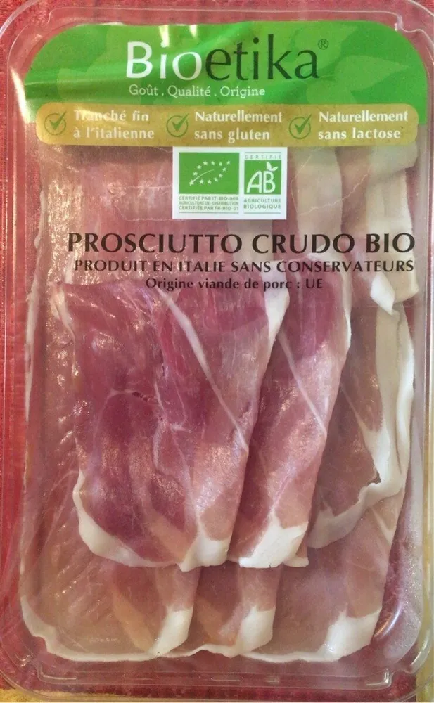 Jambon cru affiné Bio