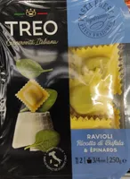 Raviolis ricotta di bufala