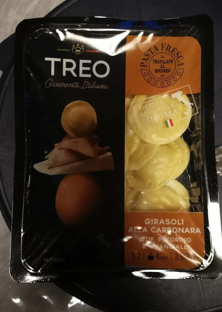 Girasoli alla carbonara