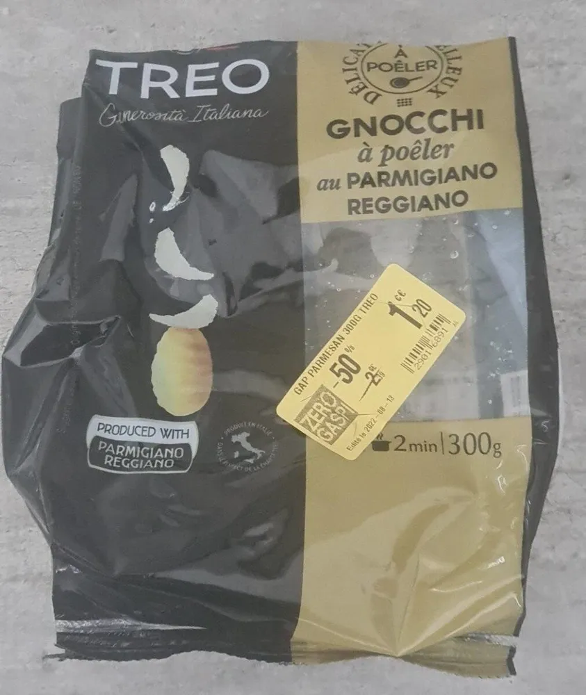 Gnocchi à poeler au parmigiano reggiano