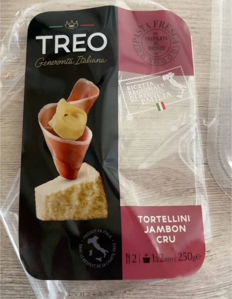Tortellini jambon cru