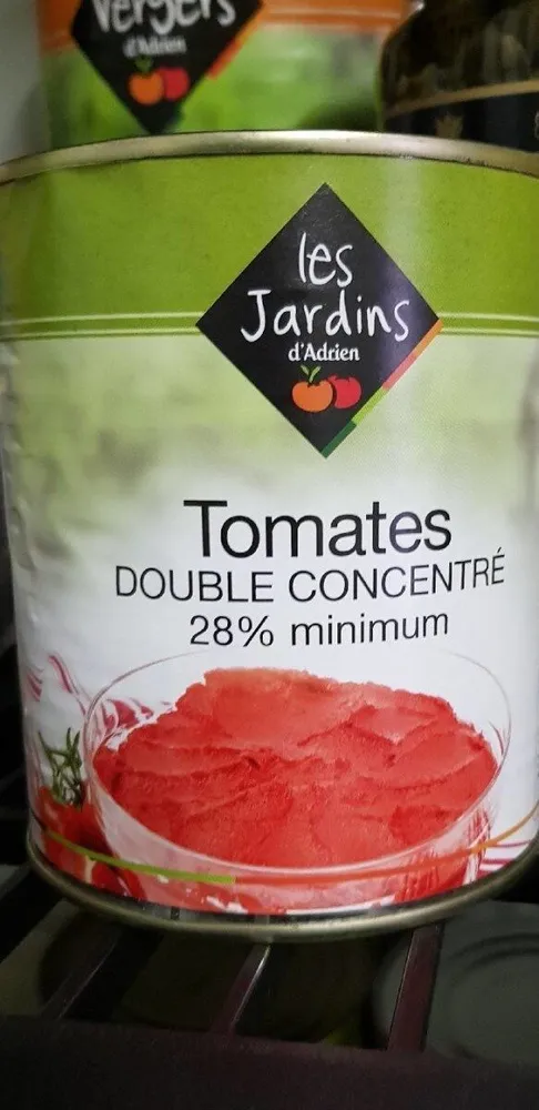 Tomates double concentré 28%minimum