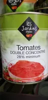 Tomates double concentré 28%minimum
