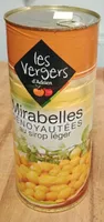 Mirabelles dénoyautées au sirop léger