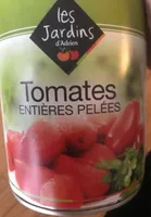 Tomates entières pelées