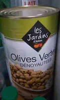 Olive verte dénoyautées