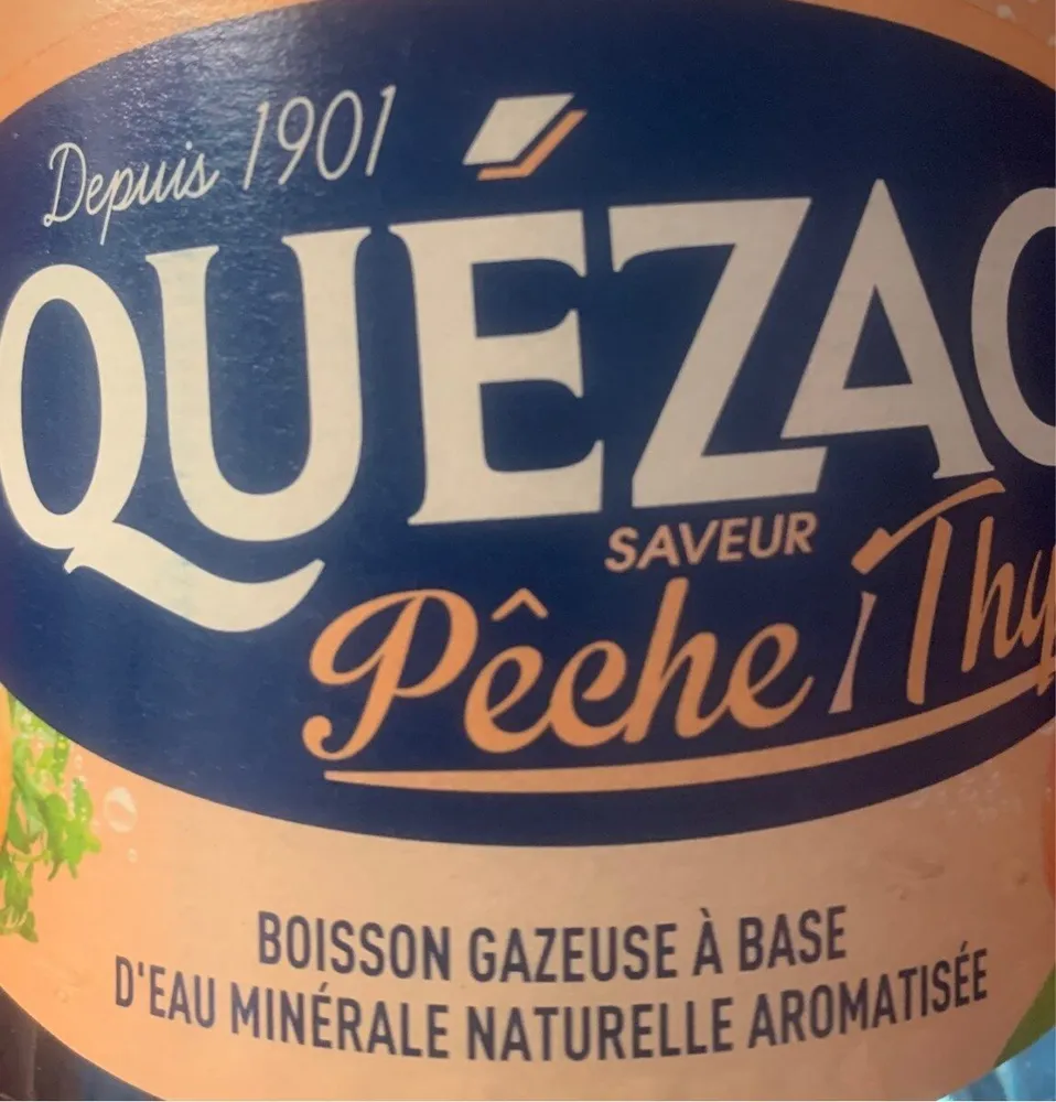 Quezac saveur peche thym