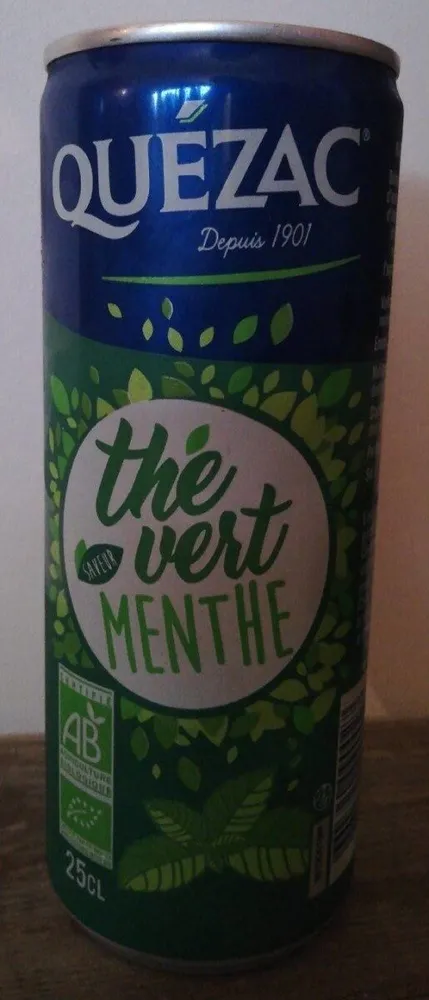 Quézac thé vert menthe
