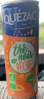 Quezac saveur thé noir peche