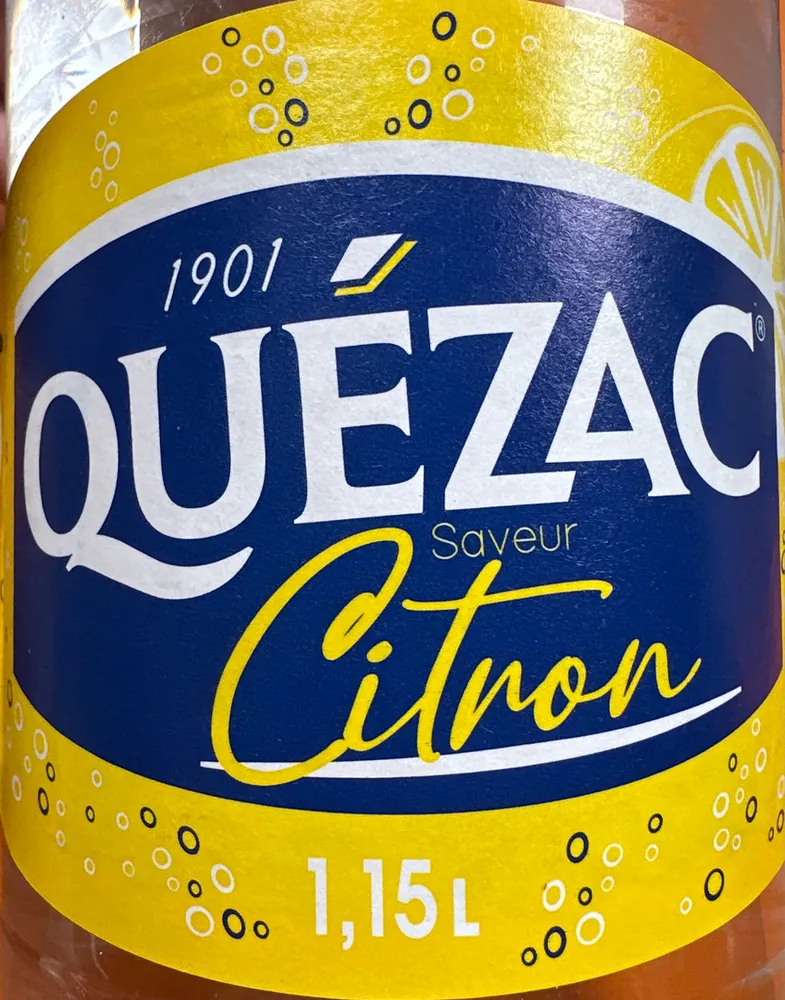 Quézac saveur citron