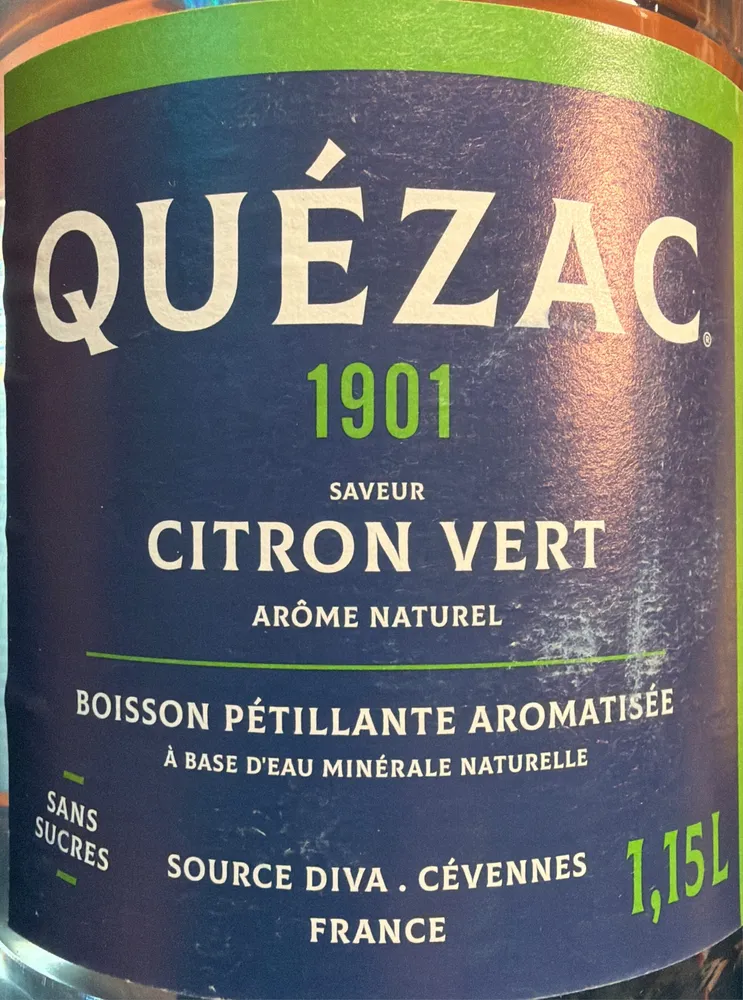 Quezac citron vert