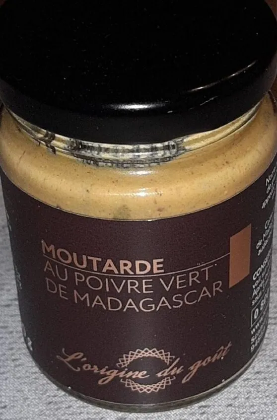 moutarde au poivre vert de Madagascar