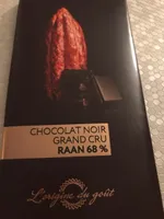 Chocolat noir grand cru Raan 68%