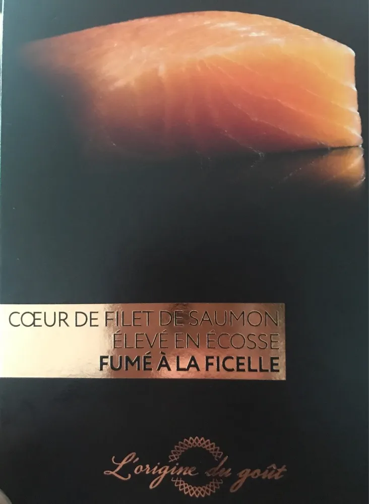 Coeur de filet de saumon eleve en Ecosse