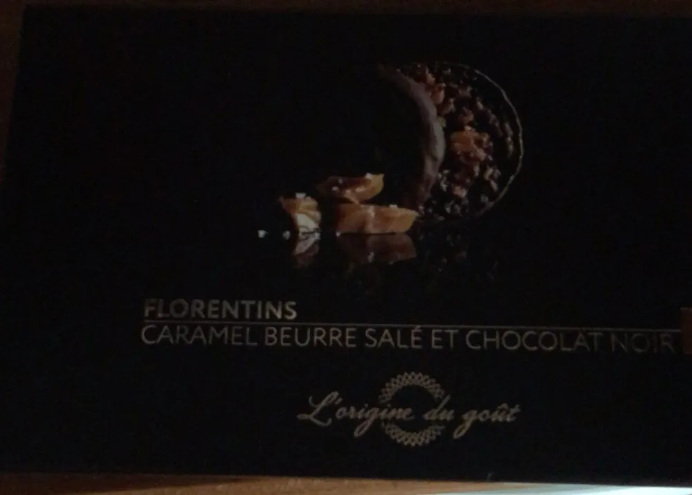 Florentins caramel beurre salé et chocolat noir