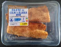Filets de colin d'Alaska panés