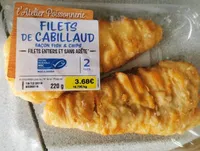 Filet de cabillaud façon fish and chips