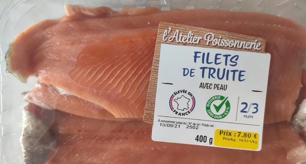 Filets de truite
