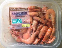 CREVETTES ENTIÈRES ET CUITES
