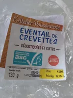 Éventail de crevettes