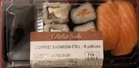 Coffret saumon cru