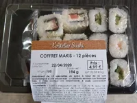Coffret MAKIS- 12 pièces