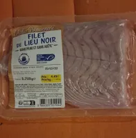 filet de lieu noir sans peau et sans arête
