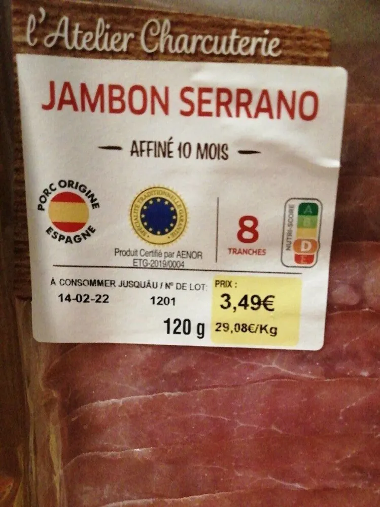 Jambon Serrano