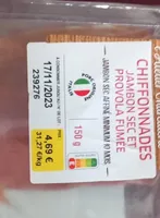 Chiffonnades jambon sec et provola fumée