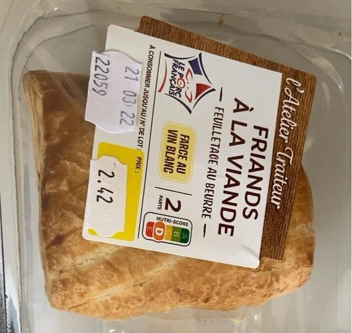 Friands à la viande