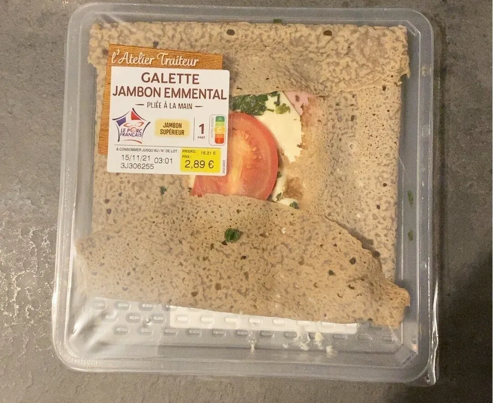 Galette Jambon Emmental