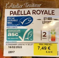 Paella royale