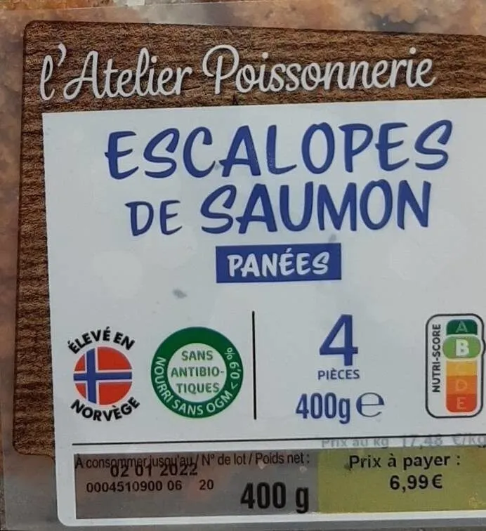 Escalopes de saumon