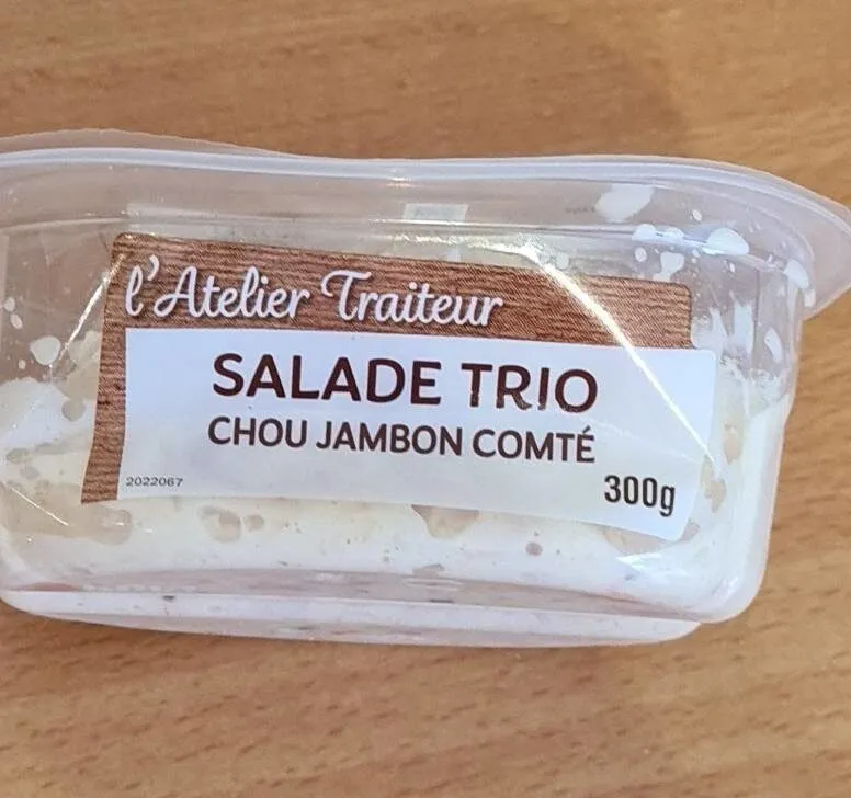 Salade trio chou jambon comté