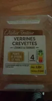 Verrines crevettes
