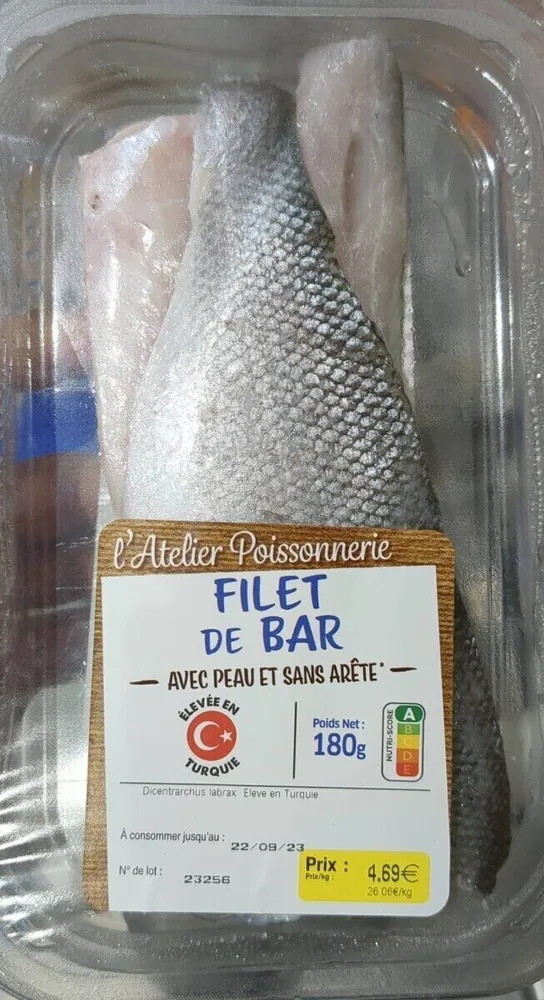 Filet de bar
