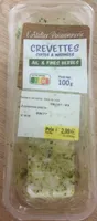 Crevettes cuites et marinées Ail & fines herbes